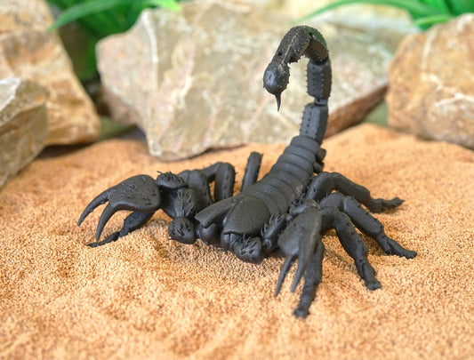Realistic Articulated Scorpion